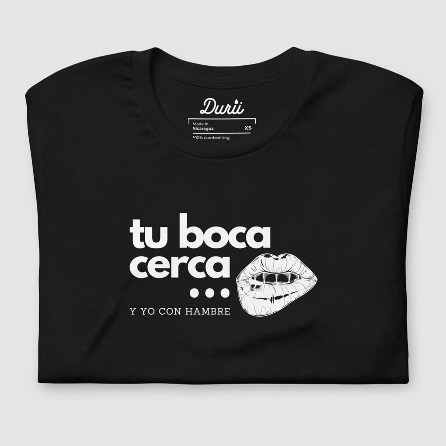 Tu boca cerca